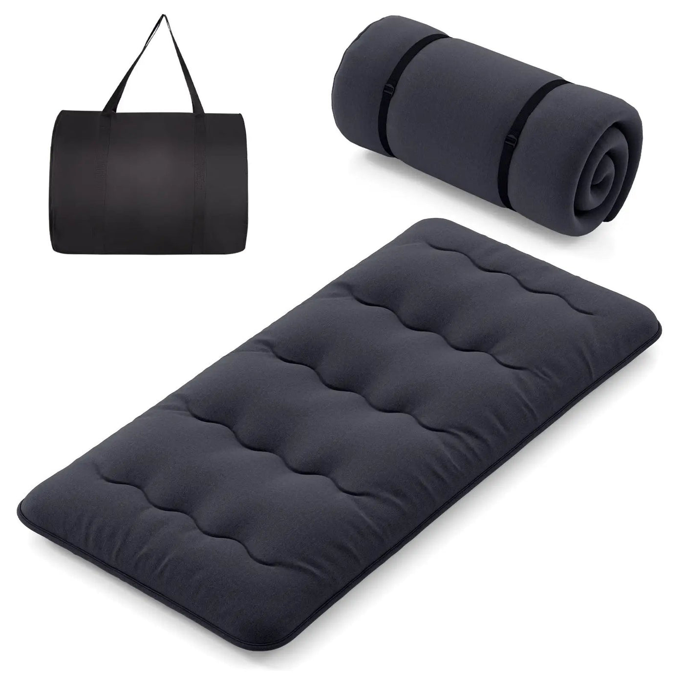Futon Mattress with Washable Cover and Foldable Mat by DirectDeals