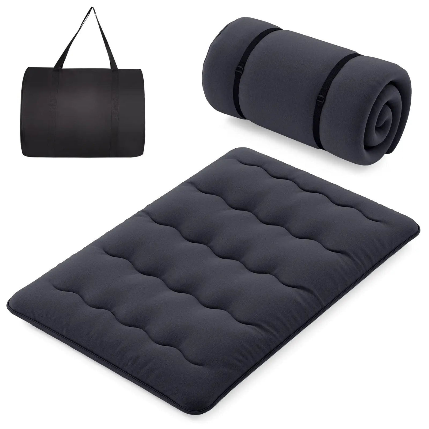 Futon Mattress with Washable Cover and Foldable Mat by DirectDeals
