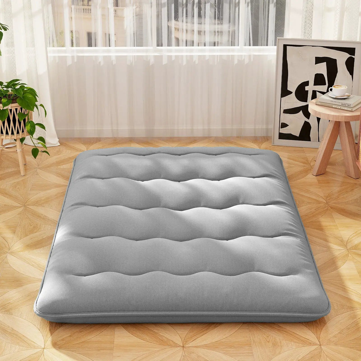 Futon Mattress with Washable Cover and Carry Bag by DirectDeals
