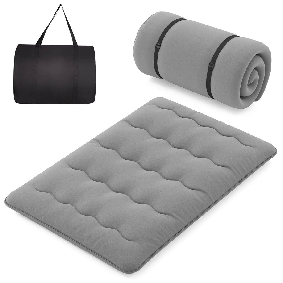 Futon Mattress with Washable Cover and Carry Bag by DirectDeals