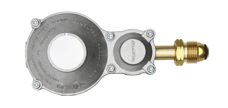 Flame King 2-Stage 300,000 BTU Propane LP Horizontal Super Compact Regulator by Flame King Products