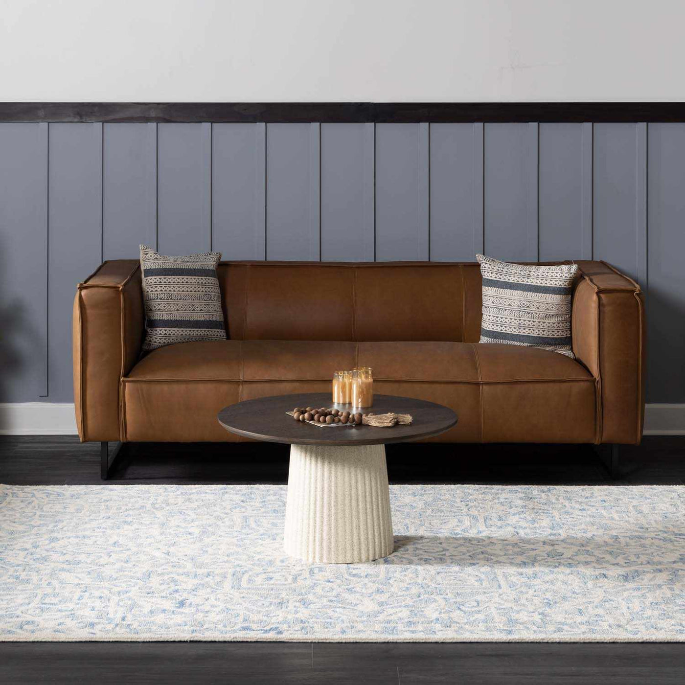 Gagebrook Blue Wool Area Rug by Boutique Rugs