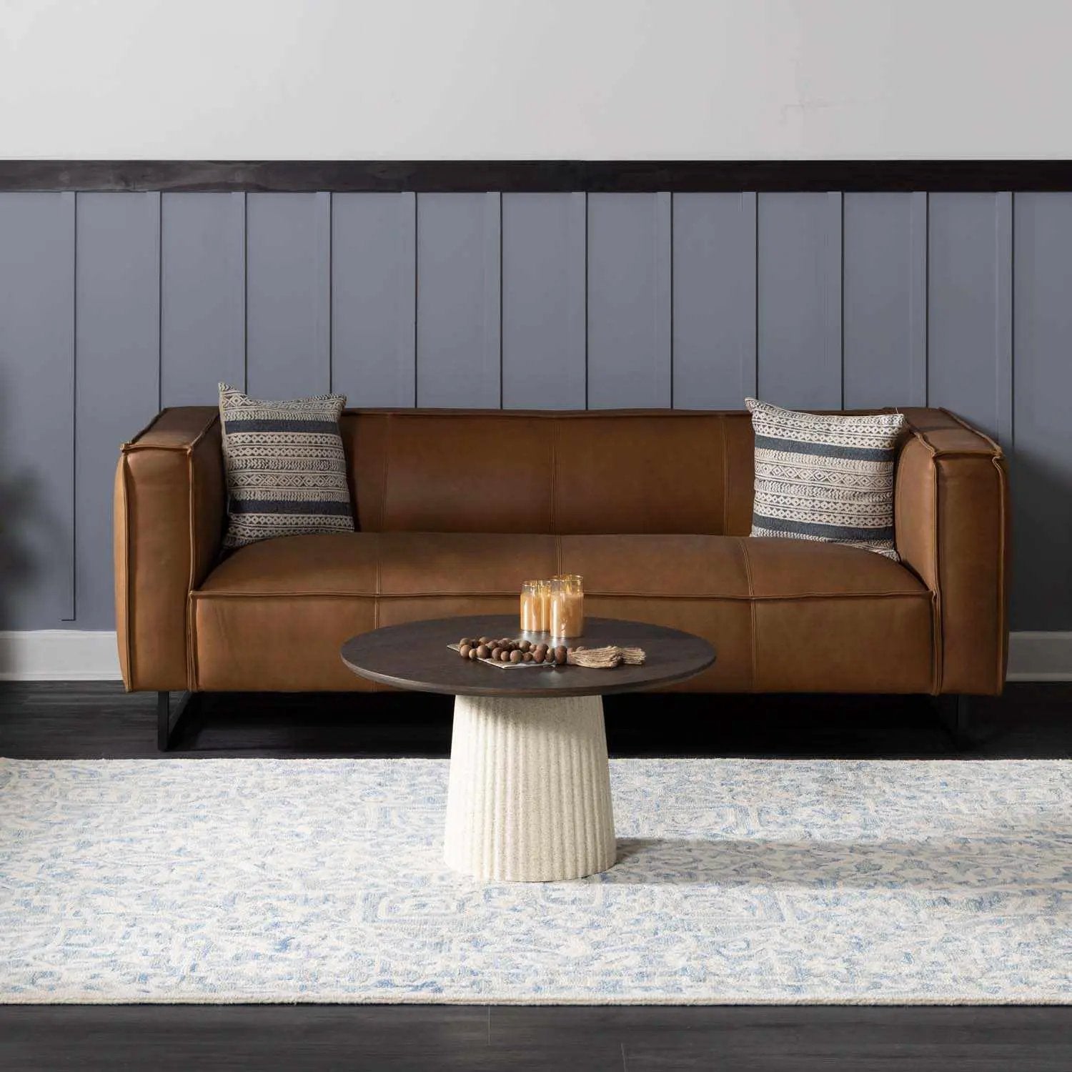Gagebrook Blue Wool Area Rug by Boutique Rugs
