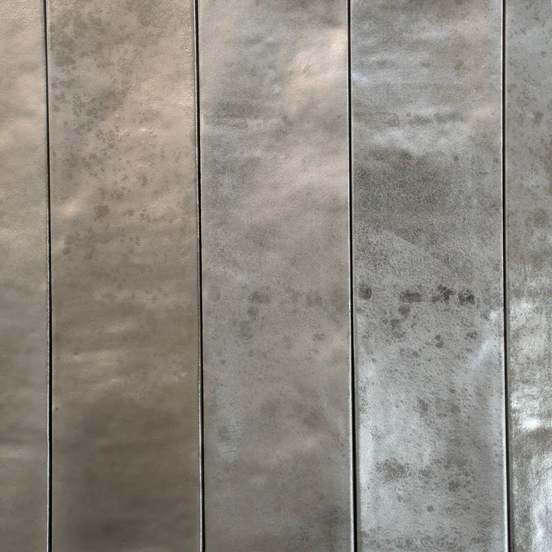 Deep Gray 2.5x10 Matte Ceramic Subway Tile (30 pack, 5.06 sq ft/case) by Apollo Tile