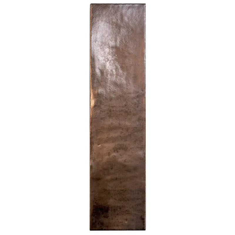 Bronze 2.5x10 Matte Ceramic Subway Tile (30 pack, 5.06 sq ft/case) by Apollo Tile