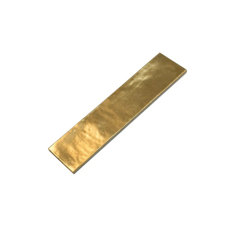 Golden Ochre 2.5x10 Matte Ceramic Subway Tile (30 pack, 5.06 sq ft/case) by Apollo Tile