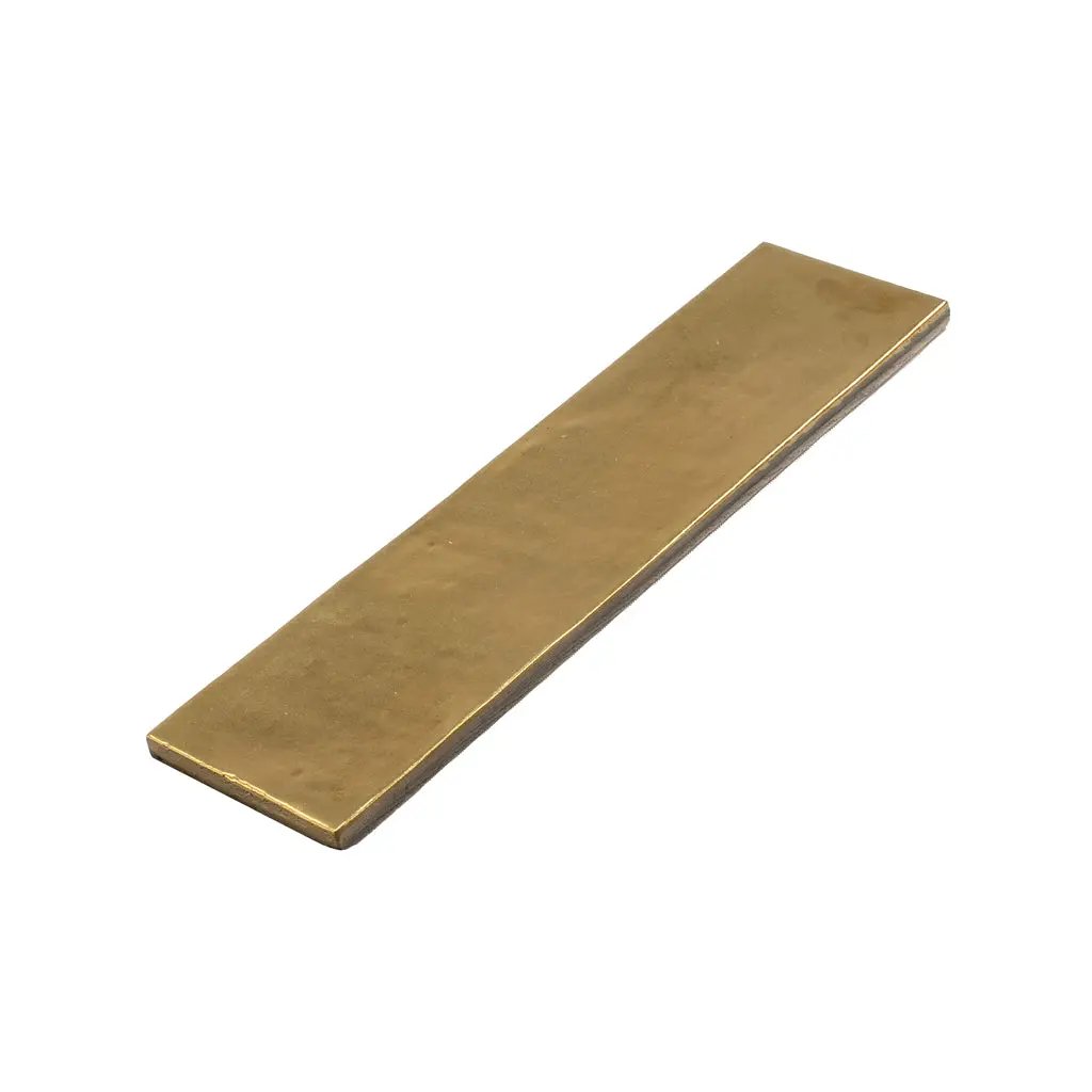 Golden Ochre 2.5x10 Matte Ceramic Subway Tile (30 pack, 5.06 sq ft/case) by Apollo Tile