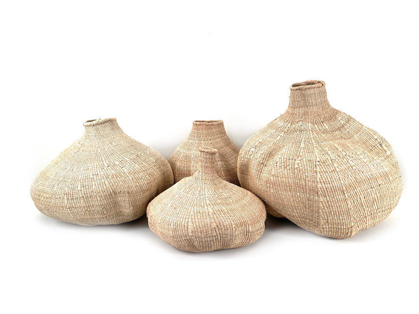 Garlic Tonga Sculptural Basket - Medium, photo 3 of 5