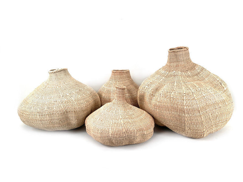 Garlic Tonga Sculptural Basket - Medium, photo 3 of 5