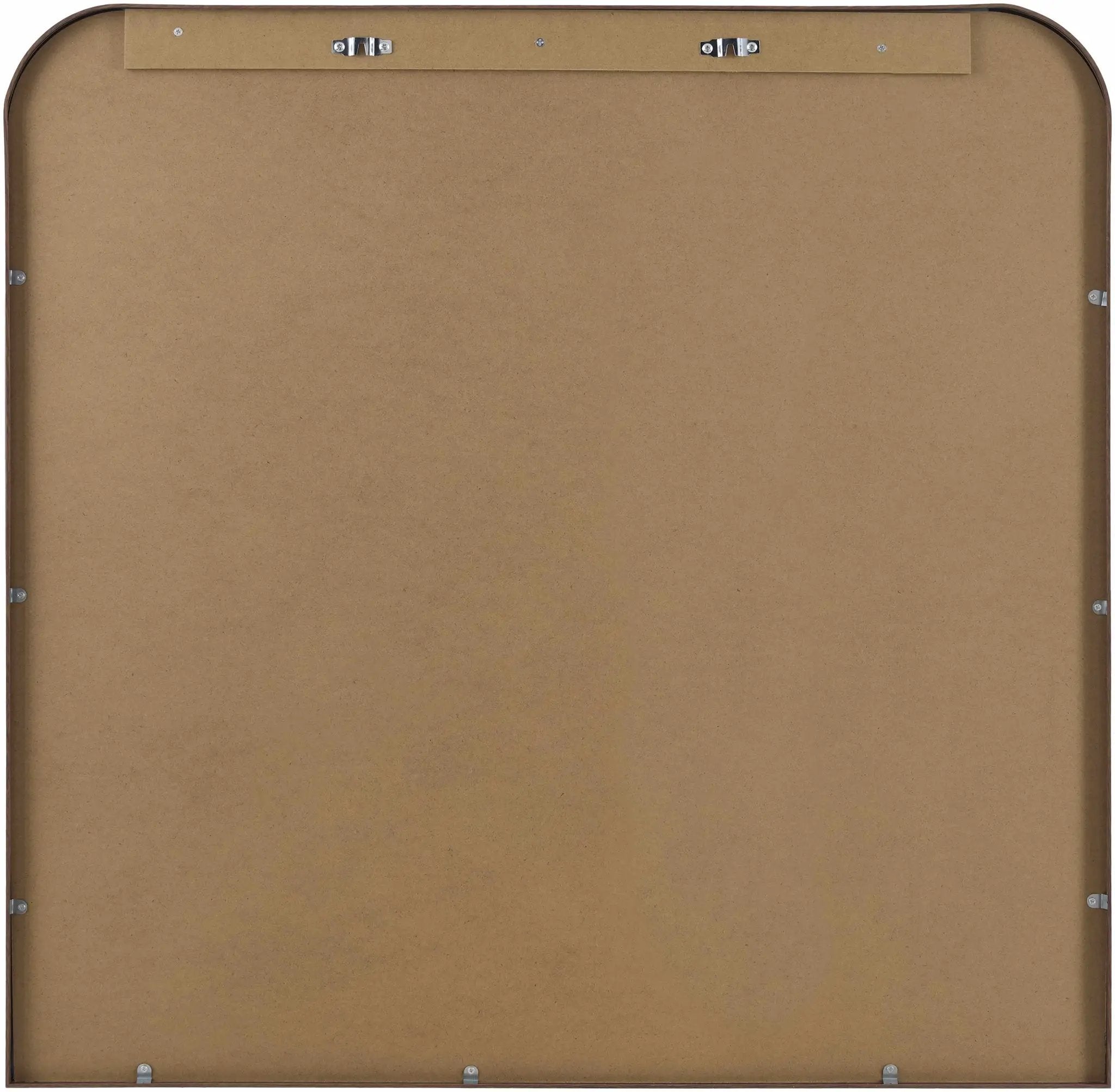Grimisuat Dark Brown Mirror by Boutique Rugs