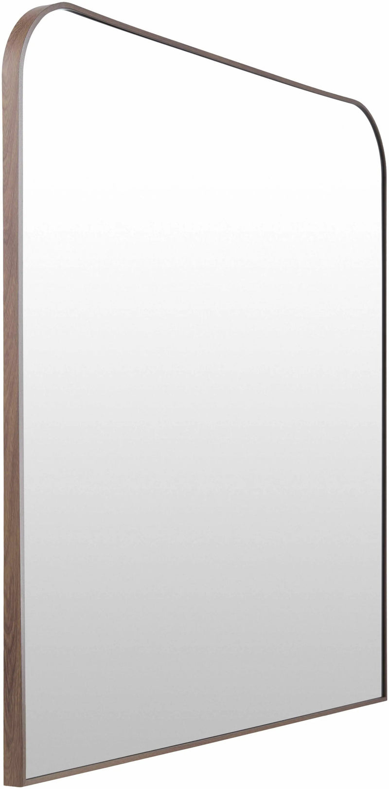Grimisuat Dark Brown Mirror by Boutique Rugs