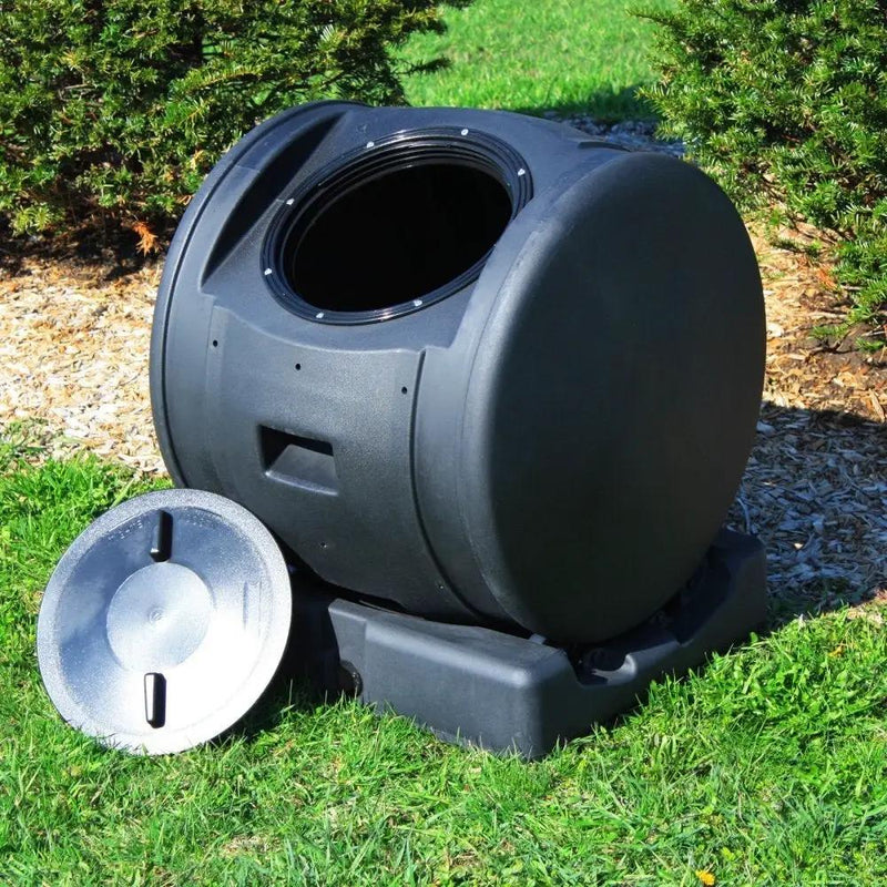 Tumbling Composting Bin Tumbler Composter and Compost Tea Maker by HomePacific