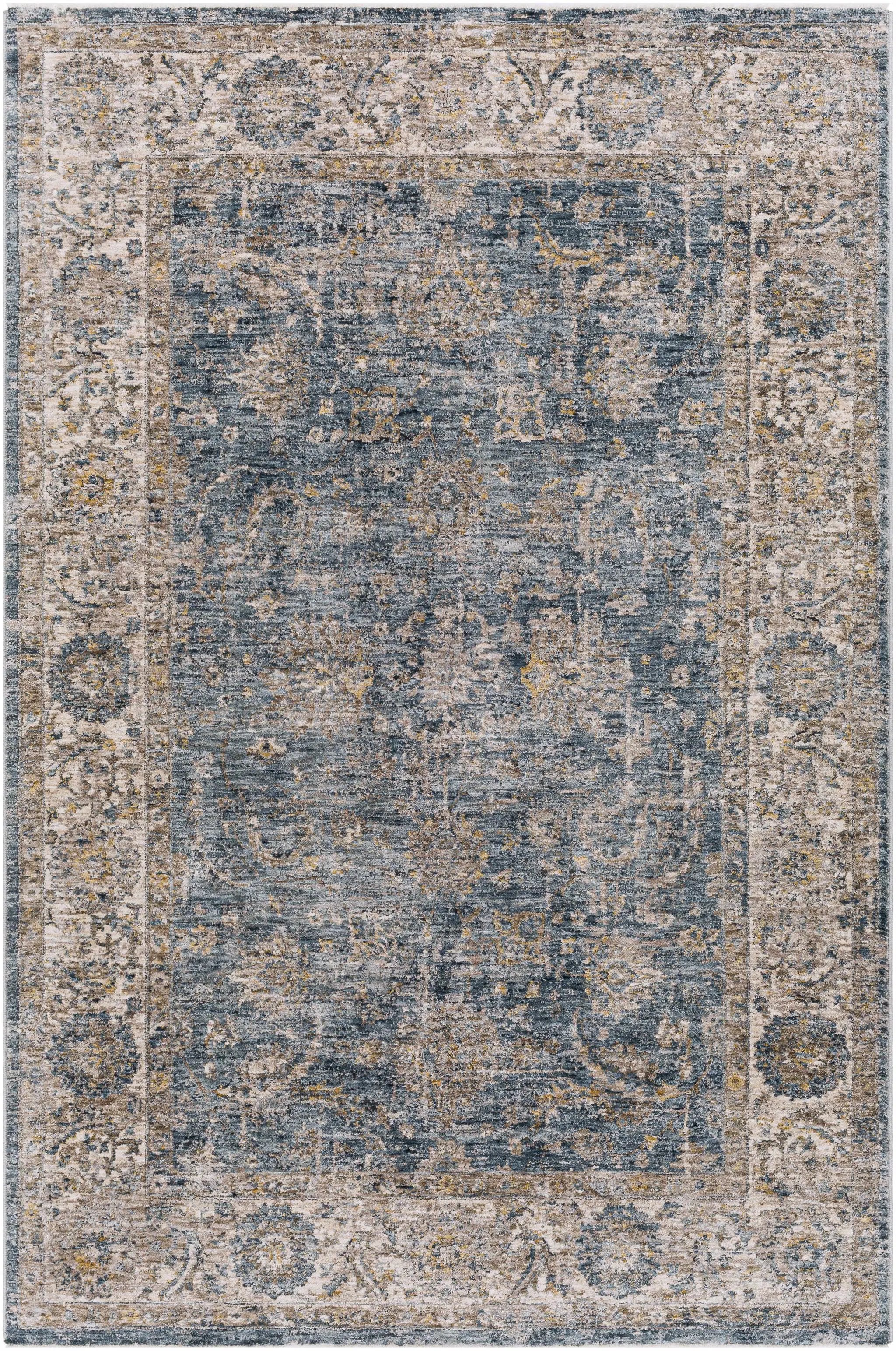 Gimli Oriental Blue Area Rug by Boutique Rugs