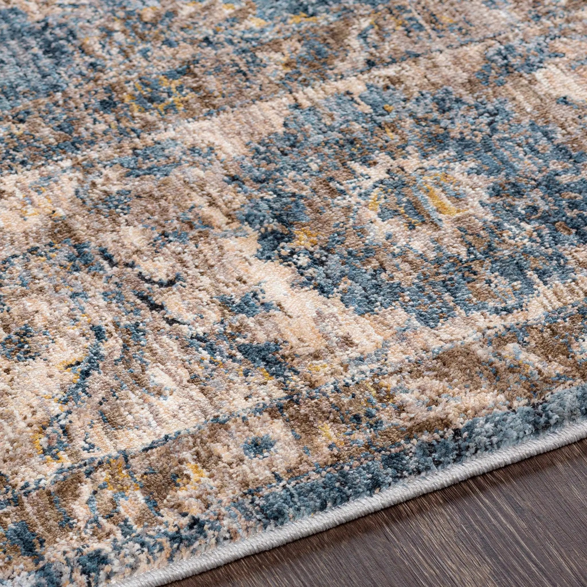 Gimli Oriental Blue Area Rug by Boutique Rugs