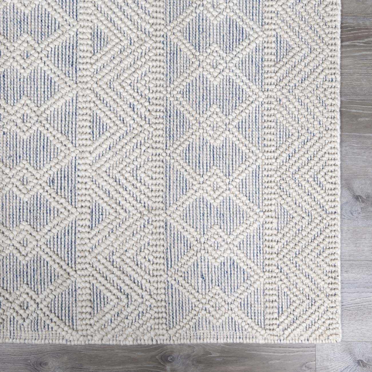 Ginter Handmade Beige Wool Rug - Clearance by Boutique Rugs