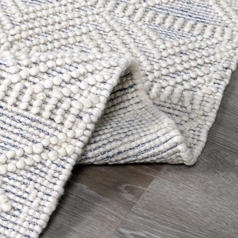 Ginter Handmade Beige Wool Rug - Clearance by Boutique Rugs