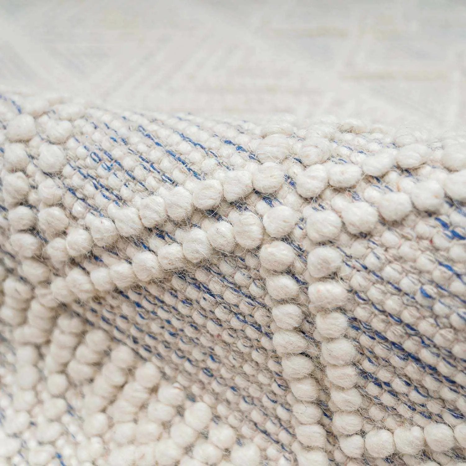 Ginter Handmade Beige Wool Rug - Clearance by Boutique Rugs