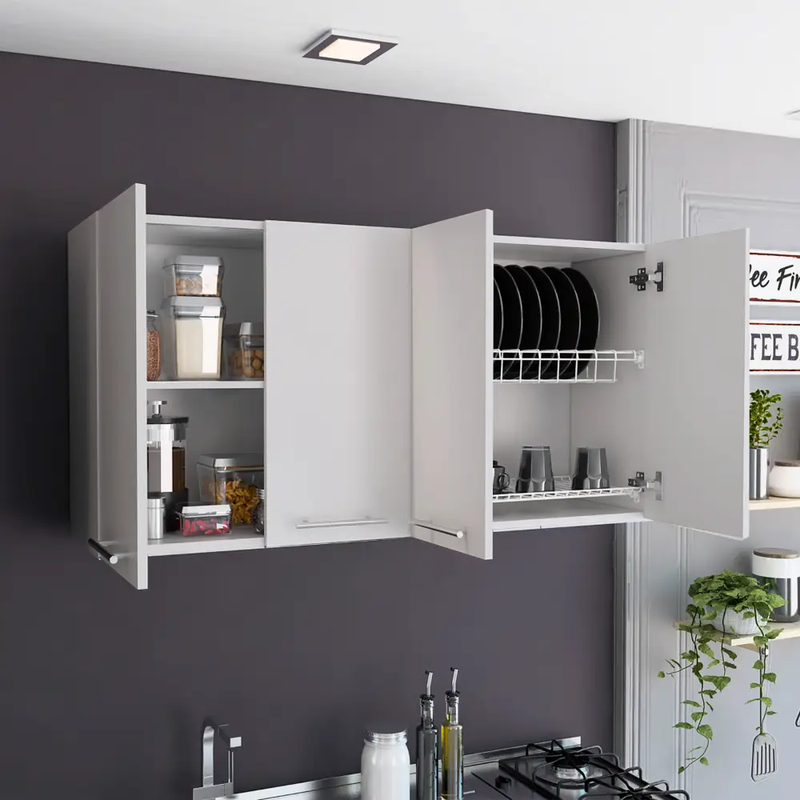 Wall Cabinet 24" H with Four Doors by HouseOfZazla