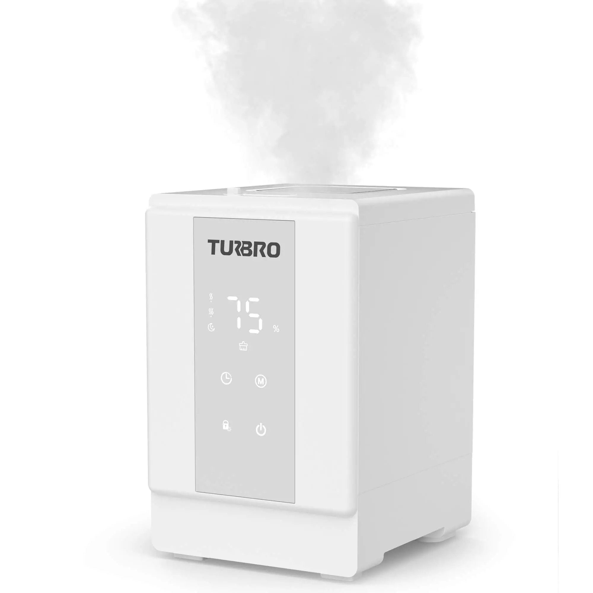 Greenland 4L Stainless Steel Steam Warm Mist Humidifier by TURBRO