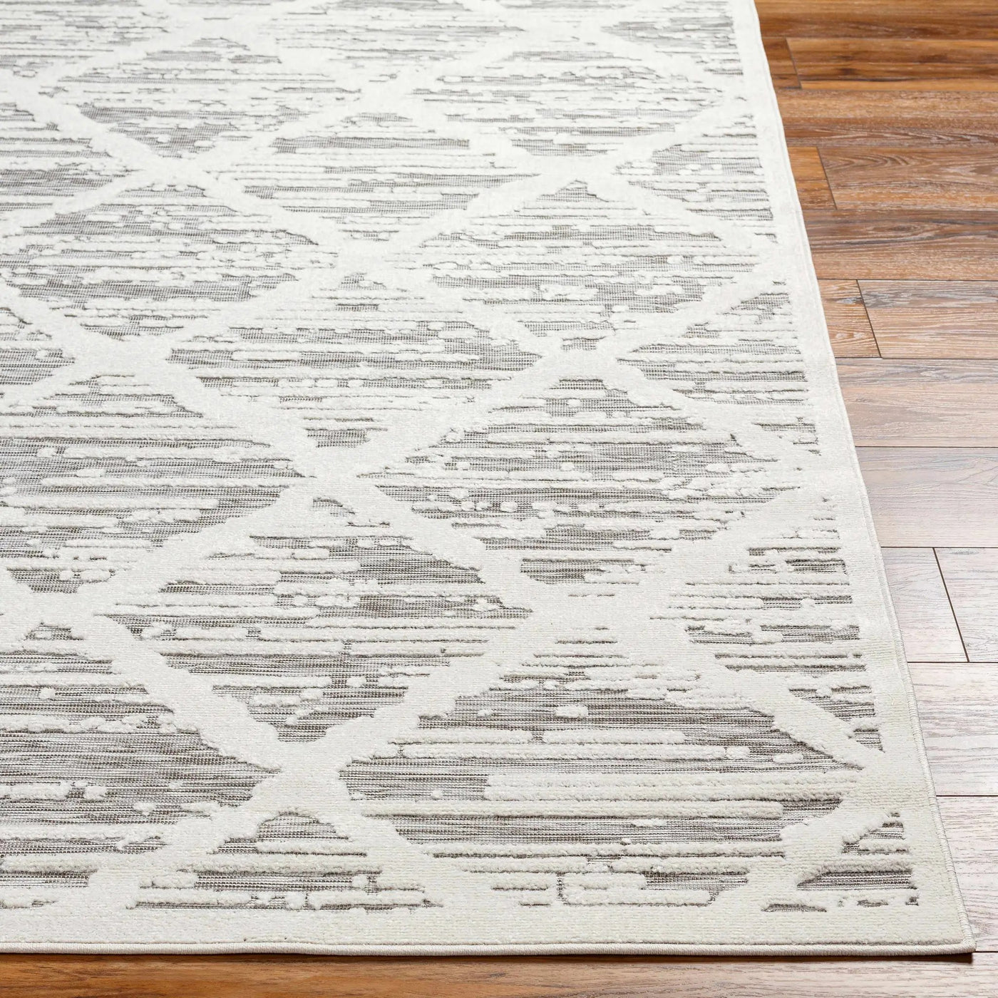 Gambang 3D Trellis Outdoor Area Rug - Clearance by Boutique Rugs