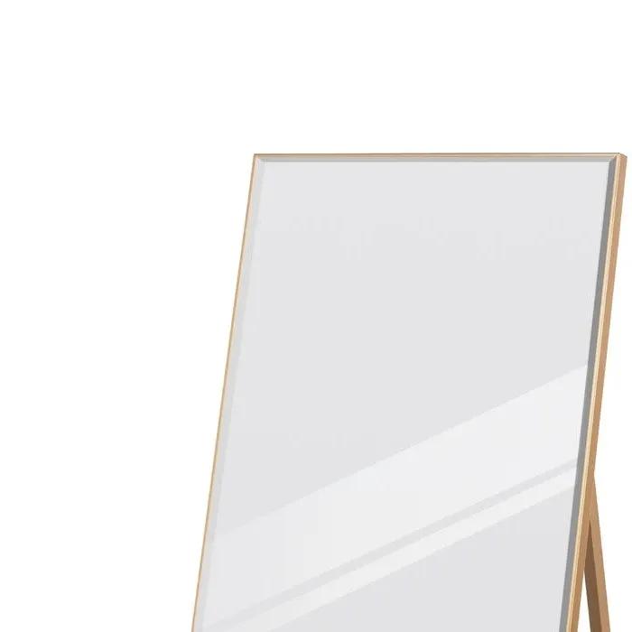 Gold Large Full Length Leaning Wall or Hanging Mirror by HomePacific