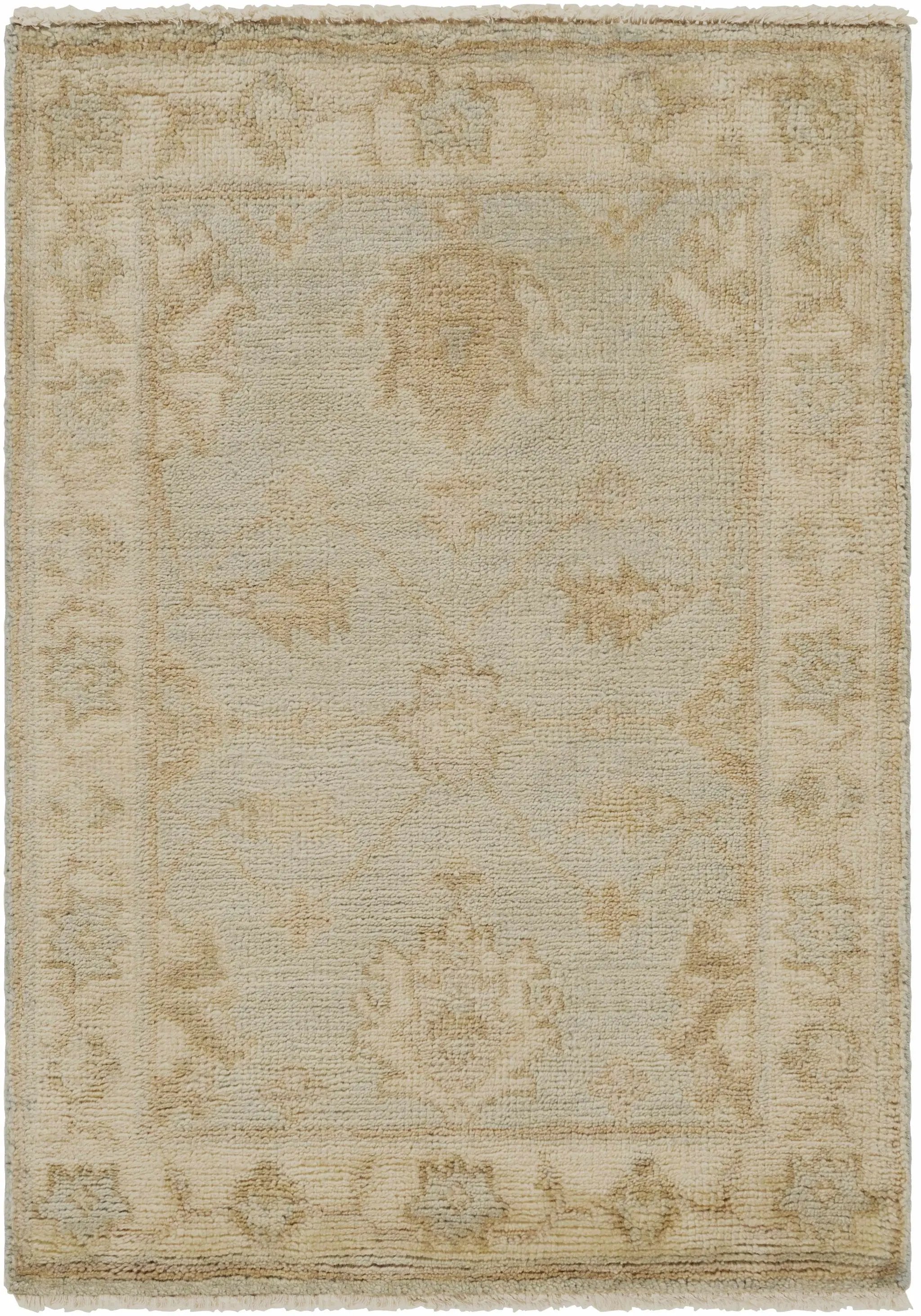 Goodyear 5x8 Mustard Premium Wool Rug - Clearance by Boutique Rugs