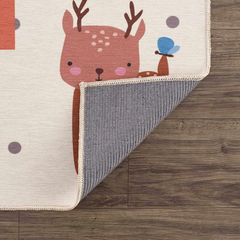 Lundy Kids Hopscotch Colorful Washable Area Rug - Clearance by Boutique Rugs