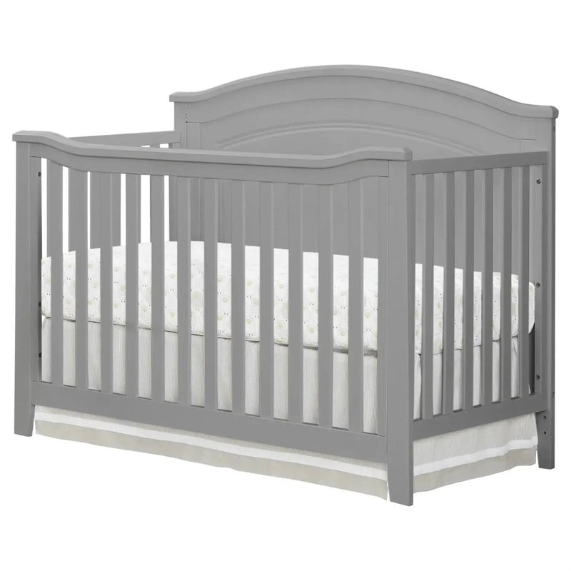 SF Home Solid Wood Convertible Crib in Grey - Toddler Bed Sold Separately by HomePacific