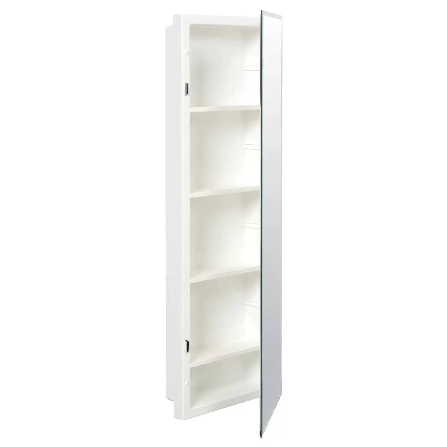 Narrow Bathroom Medicine Cabinet Frameless Mirror 12 x 36 inch by HomePacific