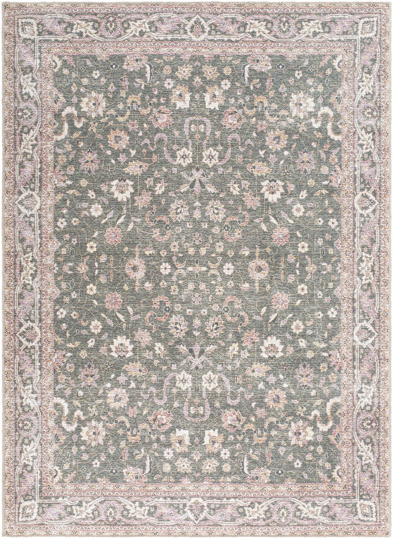 Alyson Vintage Flat Pile Washable Rug by Boutique Rugs