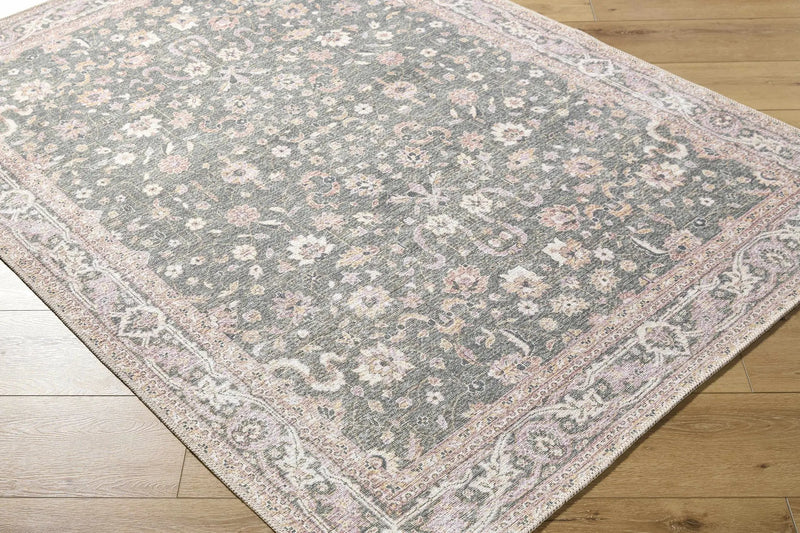 Alyson Vintage Flat Pile Washable Rug by Boutique Rugs