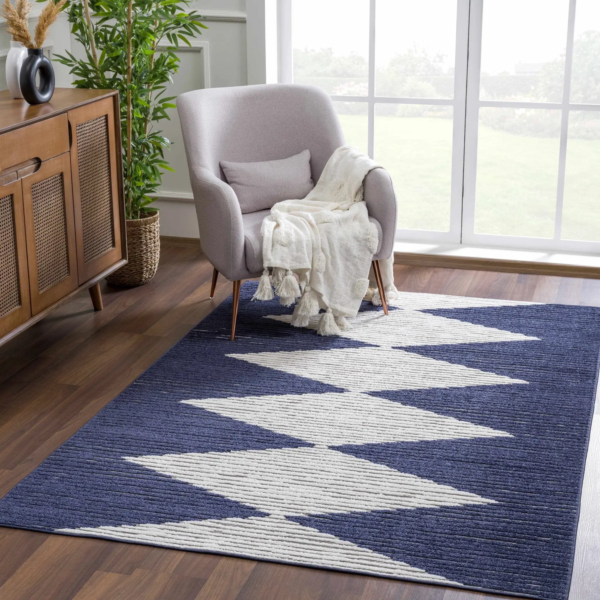 Masantol 3D Outdoor Area Rug - Clearance by Boutique Rugs