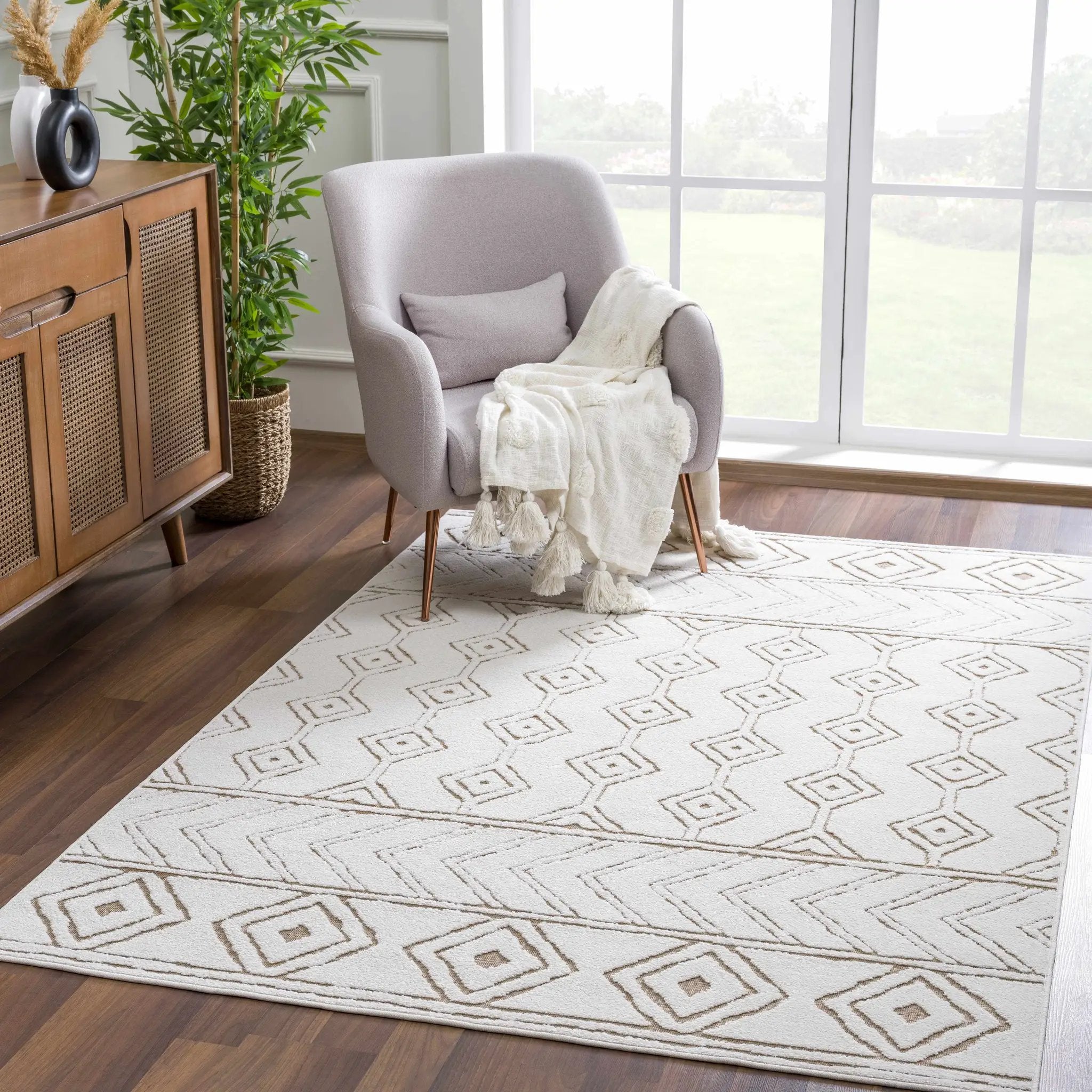 Mocho 3D Outdoor Area Rug - Clearance by Boutique Rugs