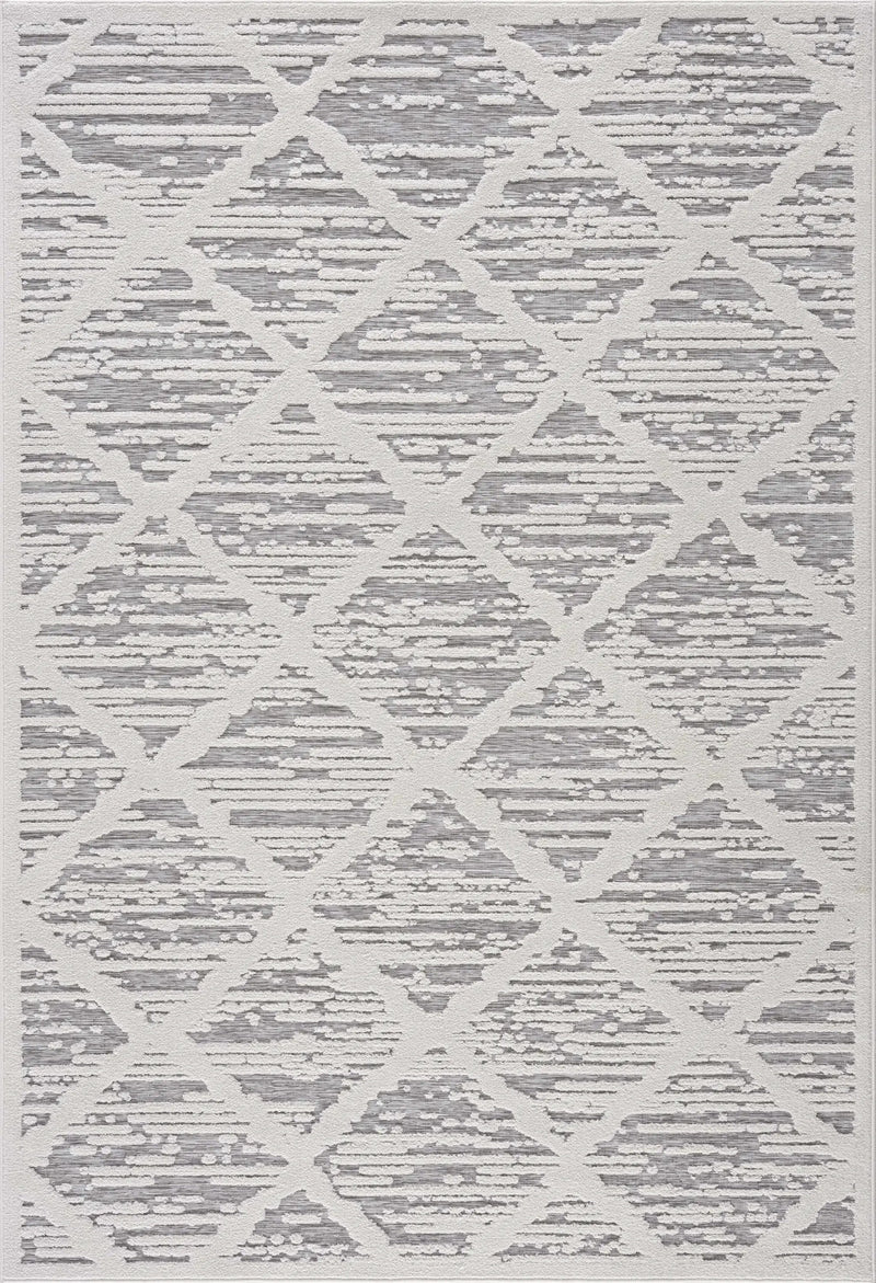 Gambang 3D Trellis Outdoor Area Rug - Clearance by Boutique Rugs