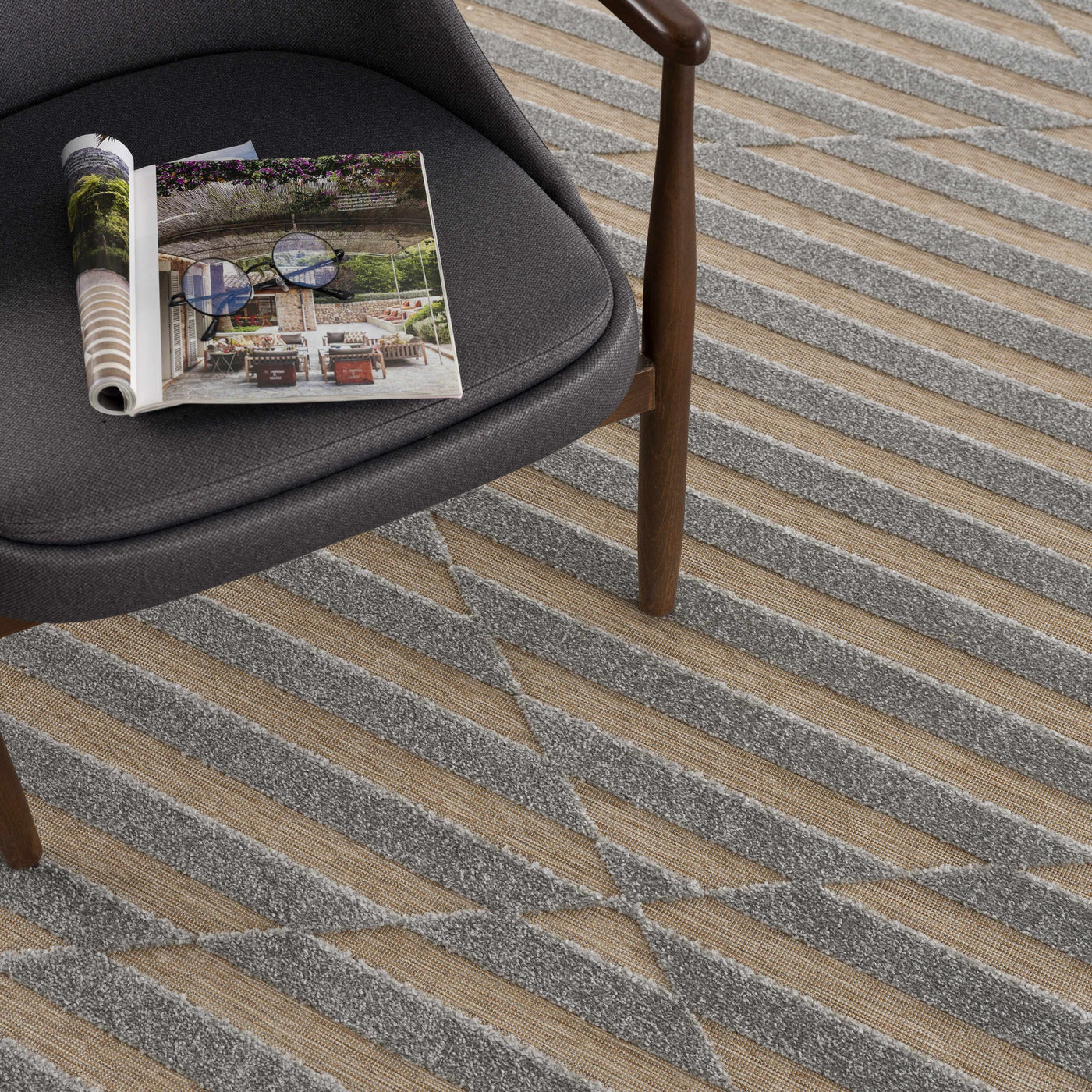 Webuye 3D Outdoor Area Rug - Clearance by Boutique Rugs