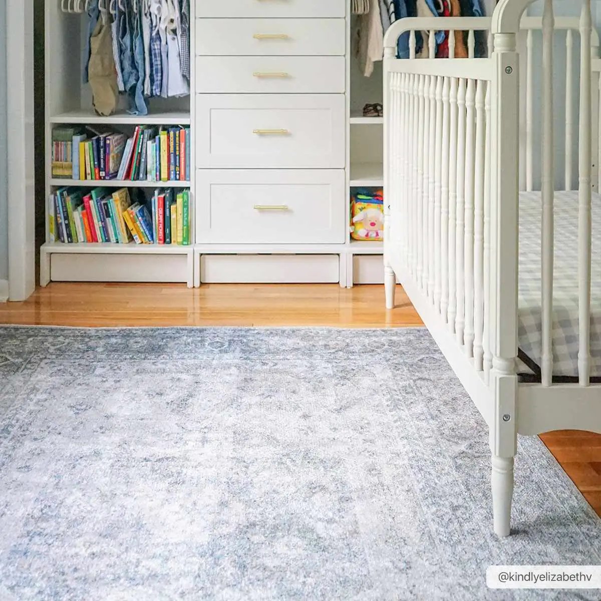 Gael Blue Boutique Washable Rug by Boutique Rugs