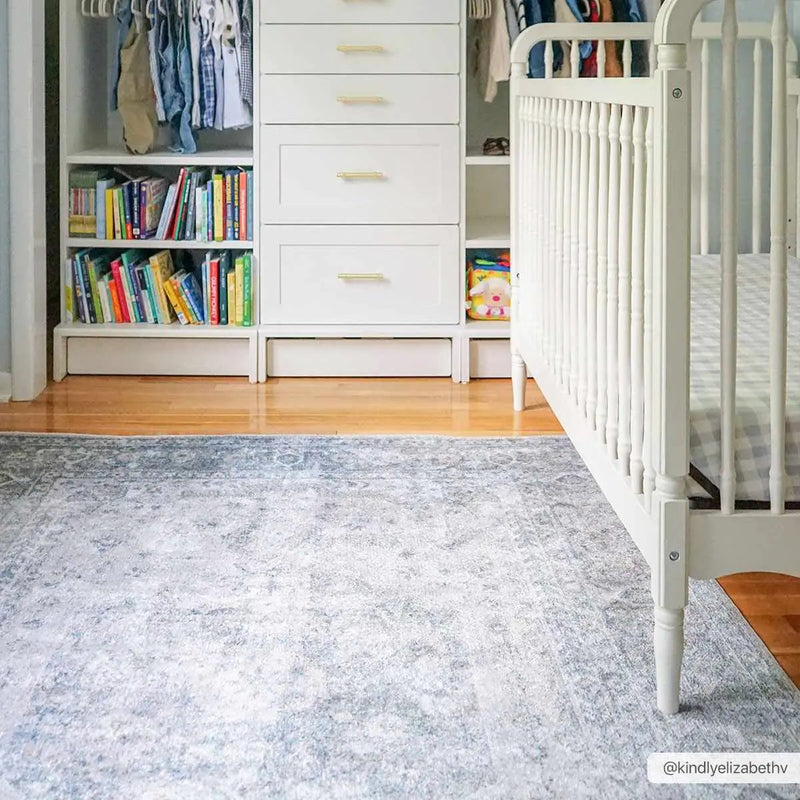 Gael Blue Boutique Washable Rug by Boutique Rugs