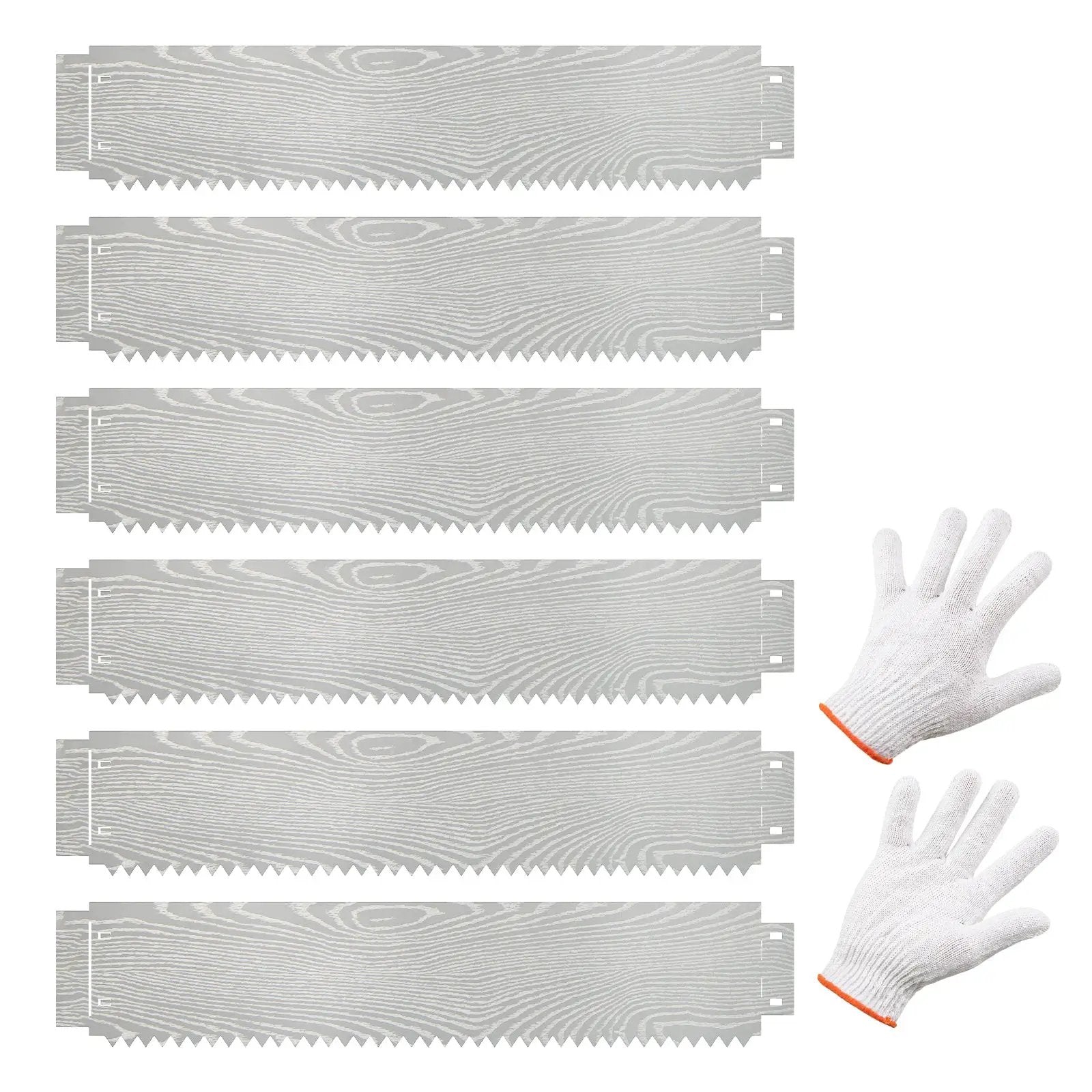 6-Pack 20 FT Galvanized Metal Landscape Edging for Lawn by DirectDeals