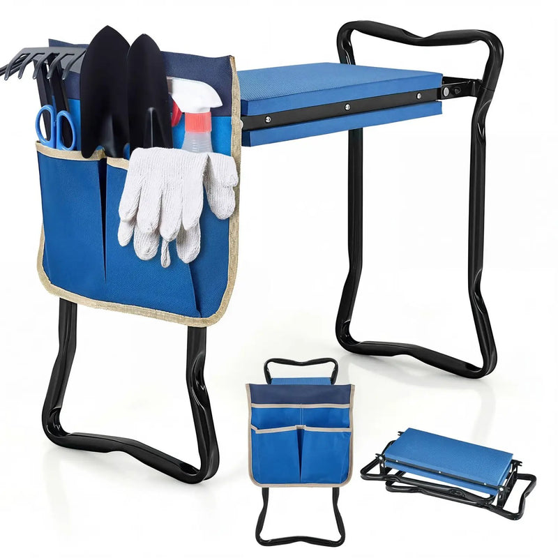 Folding Sturdy Garden Kneeler Pad and Cushion Seat by DirectDeals