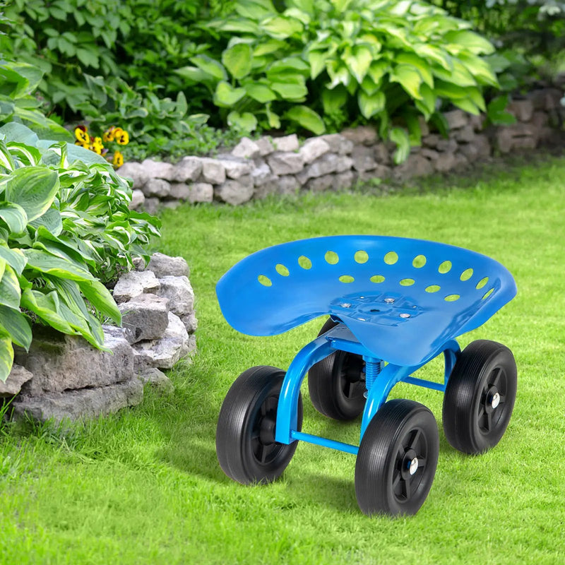 Garden Rolling Workseat with 360° by DirectDeals