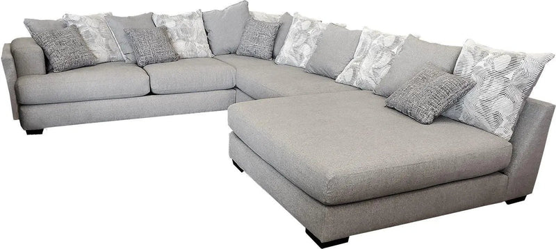 Garrett Sterling 3pc Sectional by Unique Piece Furniture