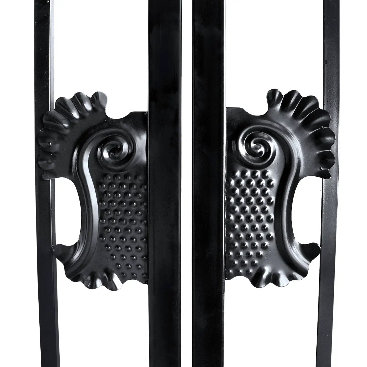 12x8 ft Dual Swing Driveway Steel Gate by Chery Industrial