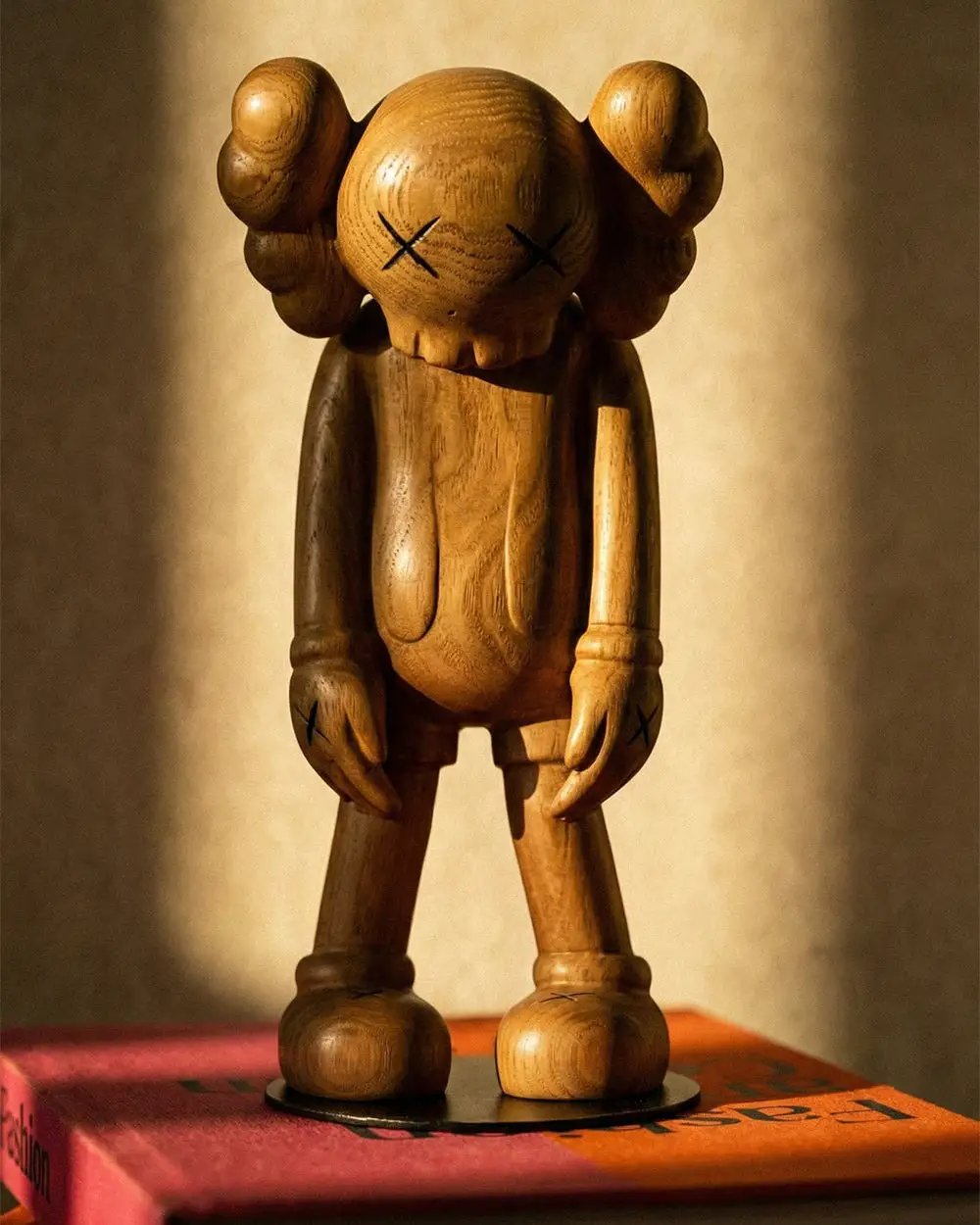 Handcrafted Wooden Bear Sculpture by Gizz
