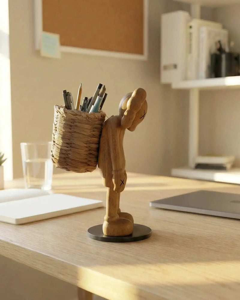 8" Pen Holder Figure Desk Organizer by Gizz
