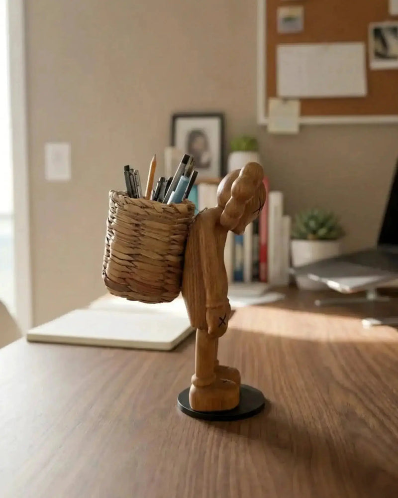 8" Pen Holder Figure Desk Organizer by Gizz