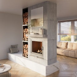 Barn Beam Fireplace Mantel Shelf by Dogberrycollections