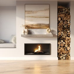 Barn Beam Fireplace Mantel Shelf by Dogberrycollections