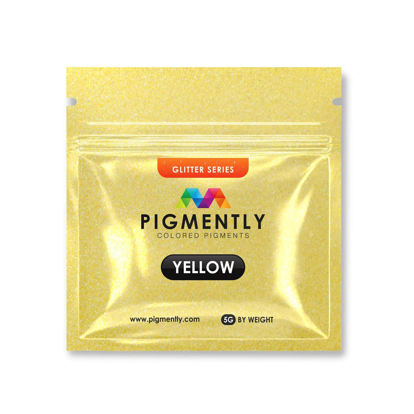 Yellow Glitter Epoxy Powder Pigment by UltraClear Epoxy