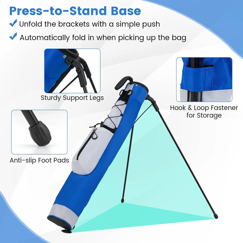 Golf Stand Bag Lightweight Golf Bag for The Driving Range by DirectDeals