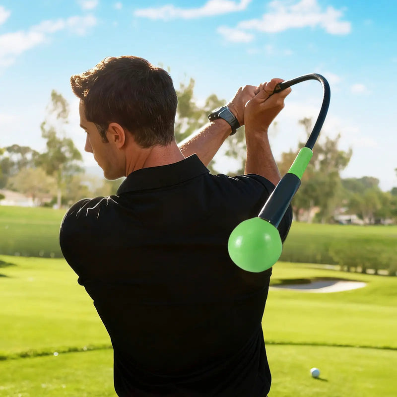 Golf Swing Trainer Aid 47inch/40inch/31.5inch Warm-up Practice Stick with Weighted Head for Grip by DirectDeals